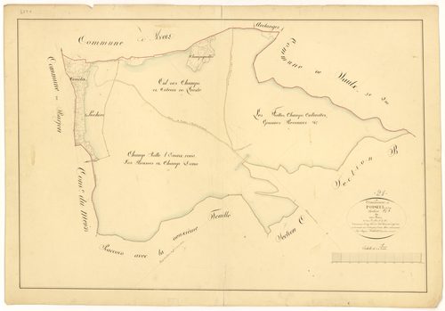 Poiseul-lès-Saulx - Section A1 - 3 P PLAN 491/2