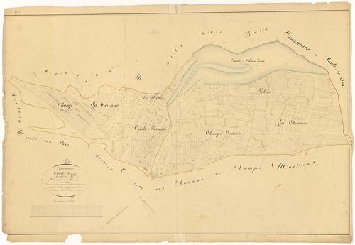 Poiseul-lès-Saulx - Section B - 3 P PLAN 491/5