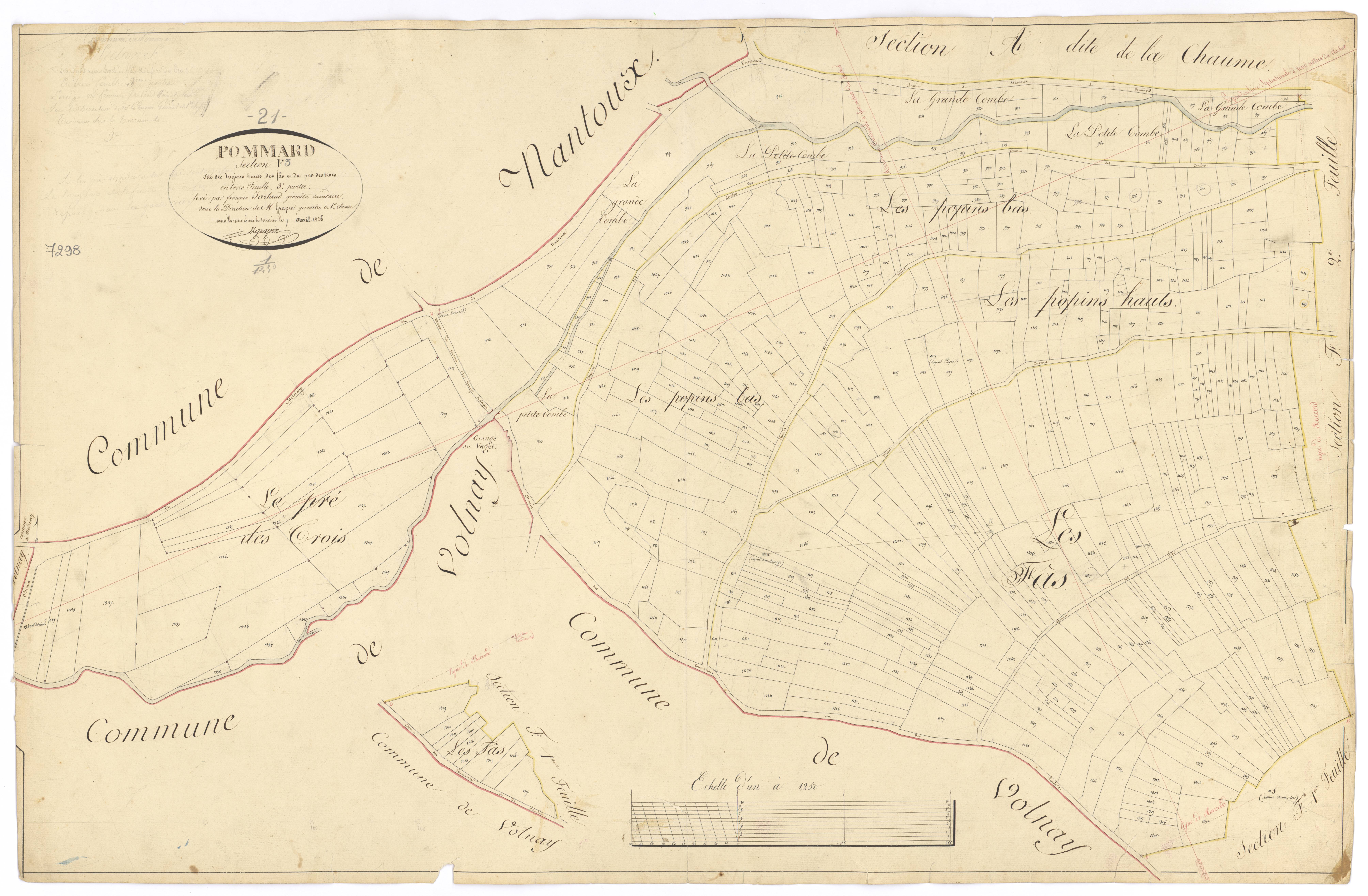 Pommard - Section F3 - 3 P PLAN 492/10