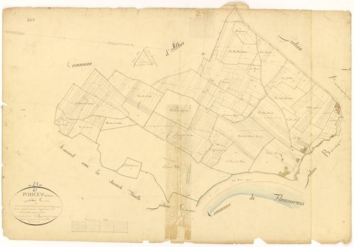 Poncey-lès-Athée - Section C1 - 3 P PLAN 493/4