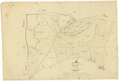 Poncey-sur-l'Ignon - Section A - 3 P PLAN 494/2