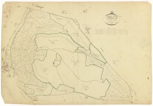 Poncey-sur-l'Ignon - Section G1 - 3 P PLAN 494/8