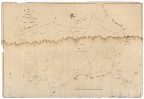 Pont-et-Massène - Section A2 - 3 P PLAN 497/3