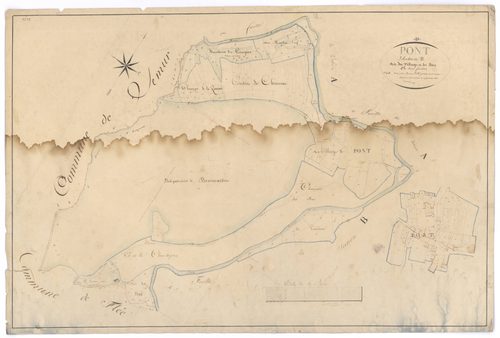 Pont-et-Massène - Section B1 - 3 P PLAN 497/4