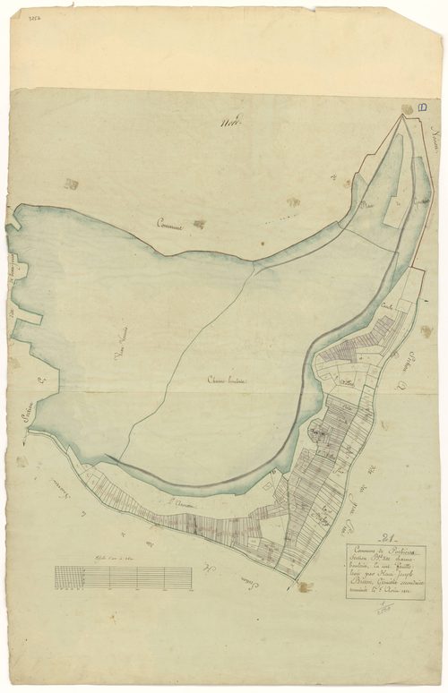 Pothières - Section B - 3 P PLAN 499/3