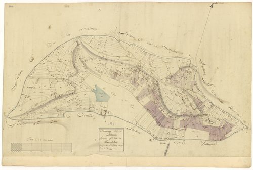 Pothières - Section G - 3 P PLAN 499/8