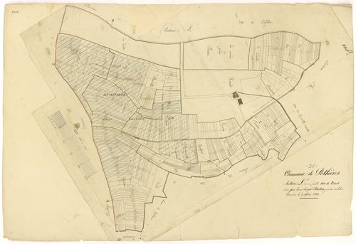 Pothières - Section L - 3 P PLAN 499/12
