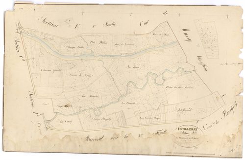 Pouillenay - Section A1 - 3 P PLAN 500/2