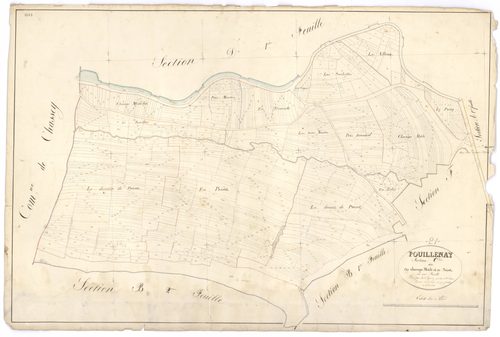 Pouillenay - Section C - 3 P PLAN 500/6