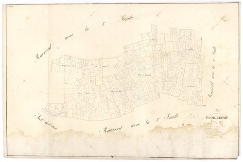 Pouillenay - Section E3 - 3 P PLAN 500/11