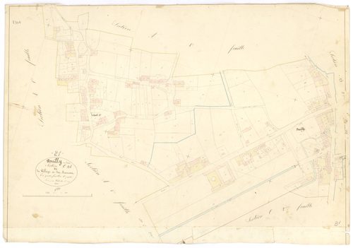 Pouilly-en-Auxois - Section B1 - 3 P PLAN 501/6