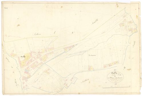 Pouilly-en-Auxois - Section B2 - 3 P PLAN 501/7