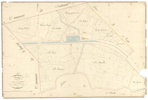 Pouilly-en-Auxois - Section C2 - 3 P PLAN 501/11