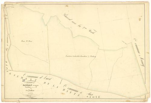 Pouilly-sur-Vingeanne - Section A1 - 3 P PLAN 503/2