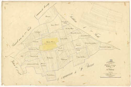 Pouilly-sur-Vingeanne - Section B1 - 3 P PLAN 503/4