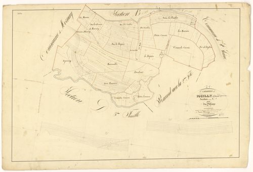 Pouilly-sur-Vingeanne - Section C1 - 3 P PLAN 503/6