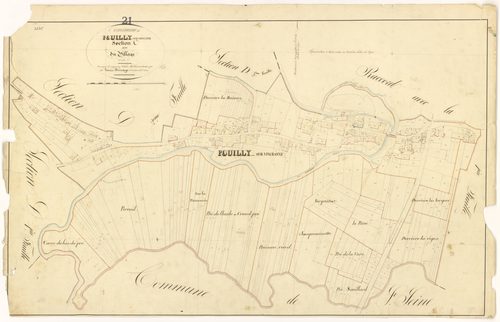 Pouilly-sur-Vingeanne - Section C2 - 3 P PLAN 503/7