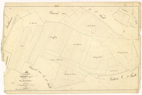 Pouilly-sur-Vingeanne - Section D2 - 3 P PLAN 503/9