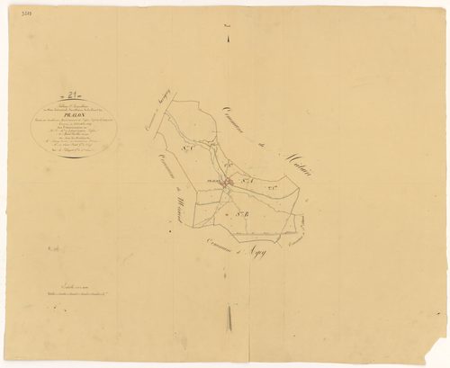 Prâlon - Tableau d'assemblage - 3 P PLAN 504/1