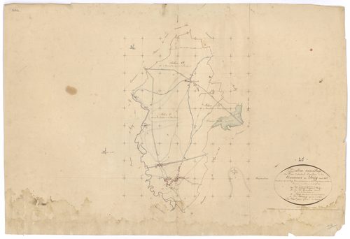 Précy-sous-Thil - Tableau d'assemblage - 3 P PLAN 505/1