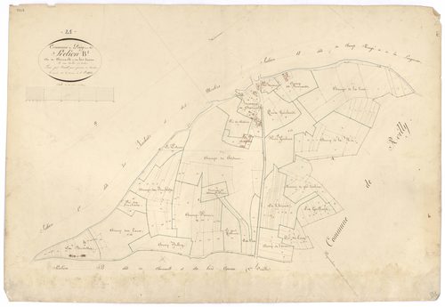 Précy-sous-Thil - Section B1 - 3 P PLAN 505/3