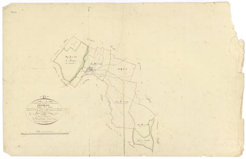 Prémeaux-Prissey - Tableau d'assemblage - 3 P PLAN 506/1