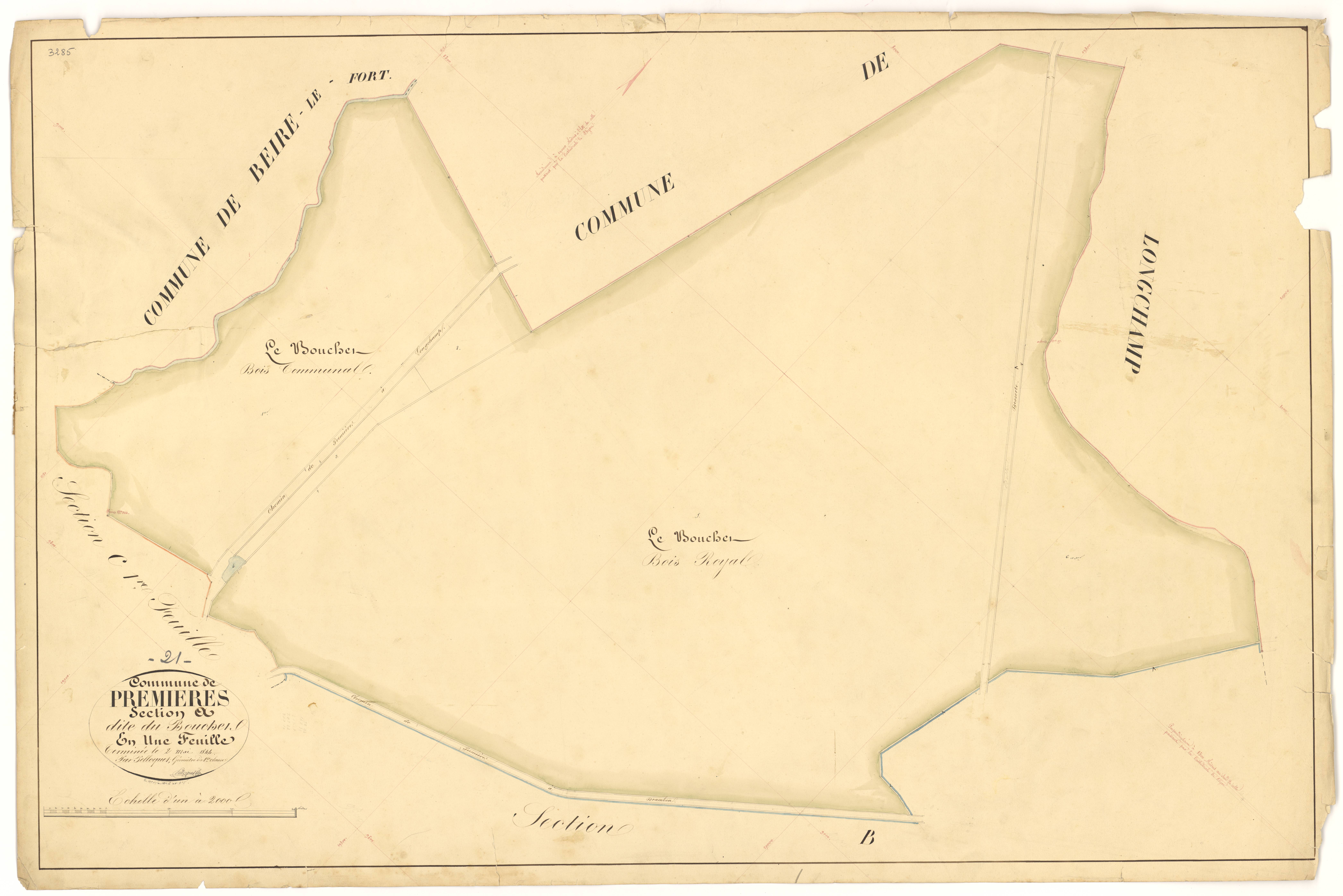Premières - Section A - 3 P PLAN 507/2