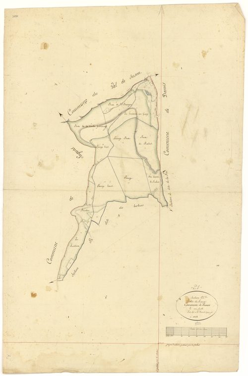 Prenois - Section A - 3 P PLAN 508/2