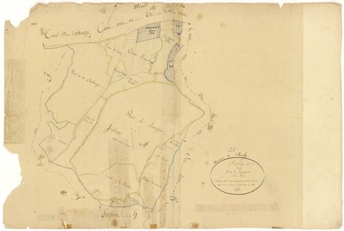 Prusly-sur-Ource - Section A - 3 P PLAN 510/2