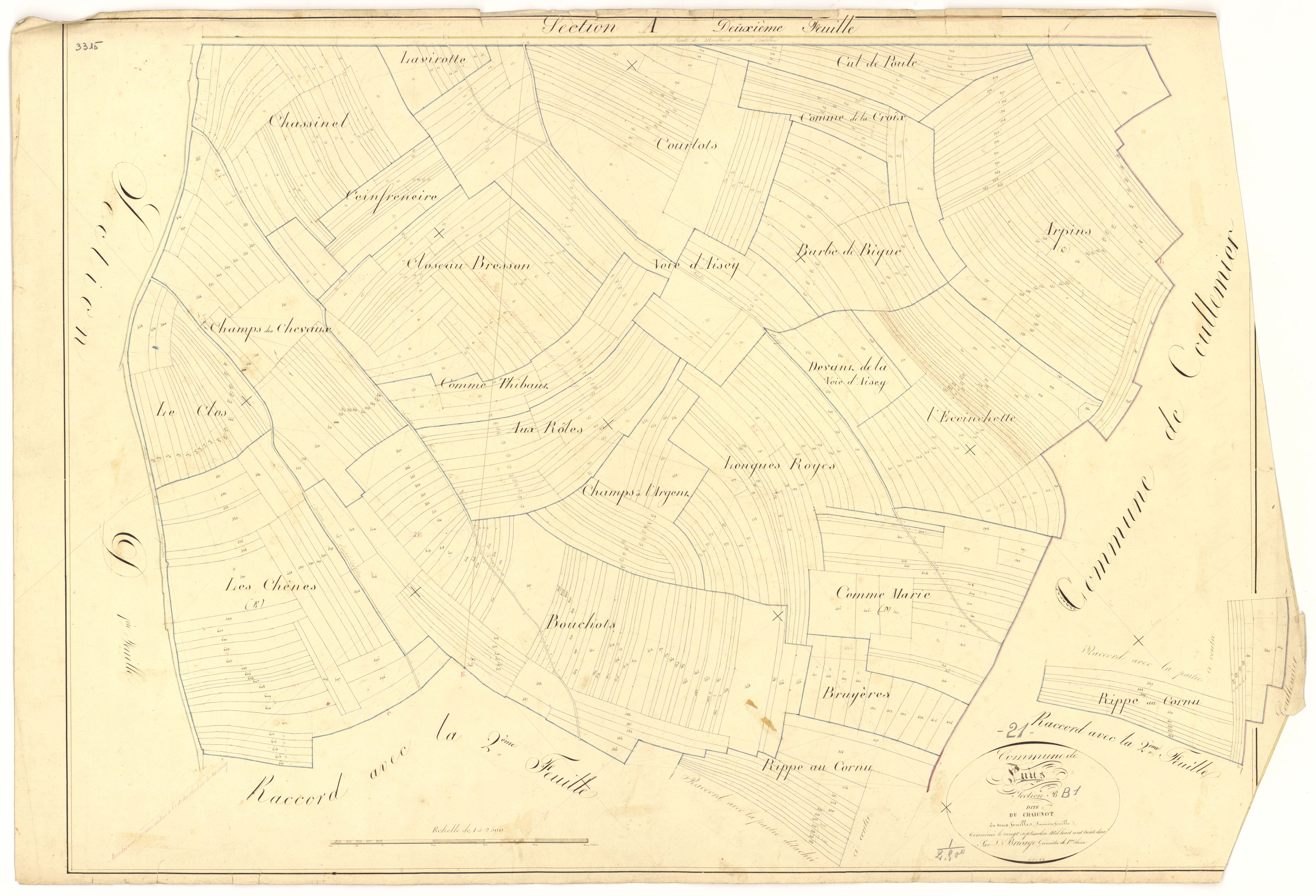 Puits - Section B1 - 3 P PLAN 511/4