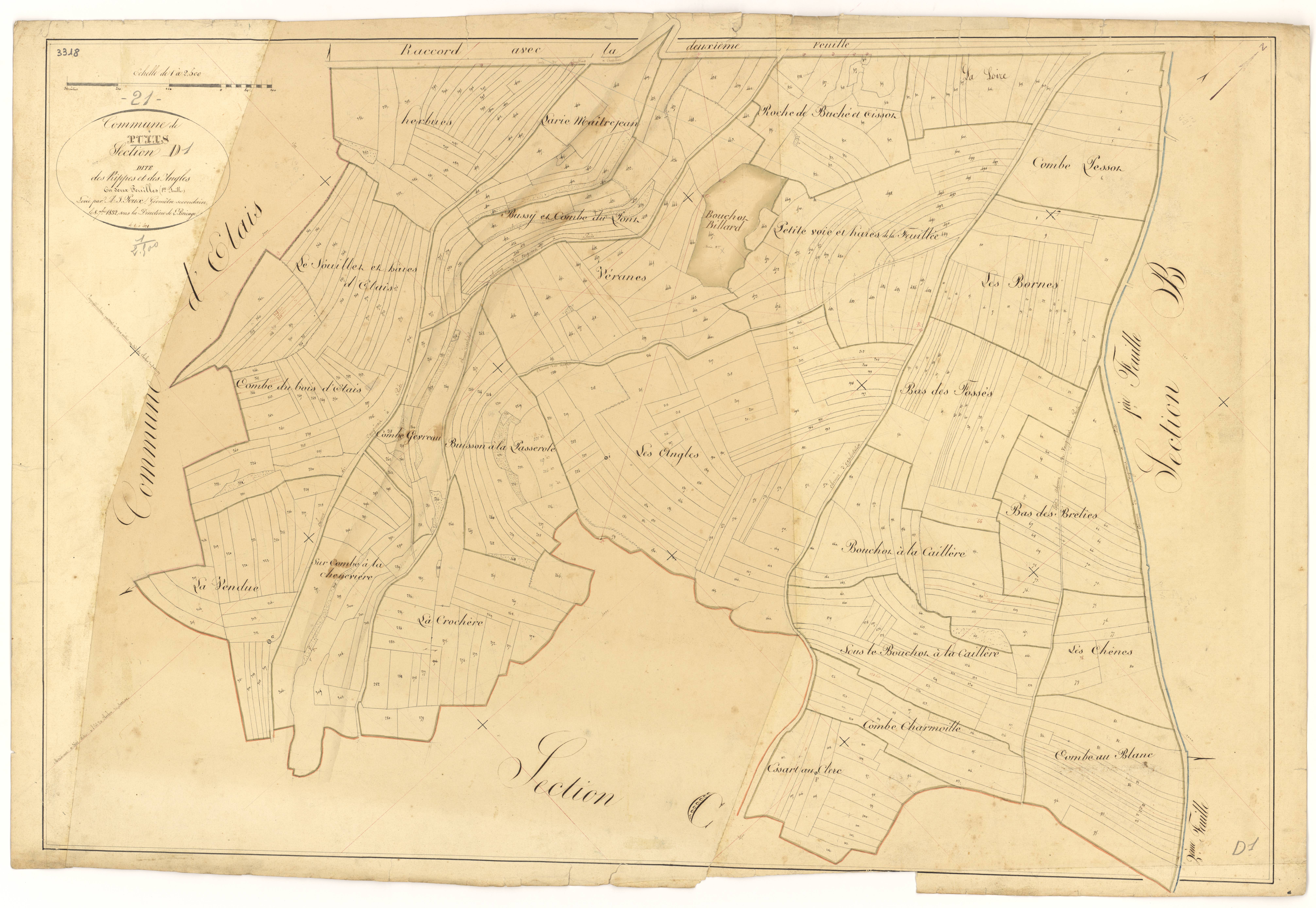Puits - Section D1 - 3 P PLAN 511/7