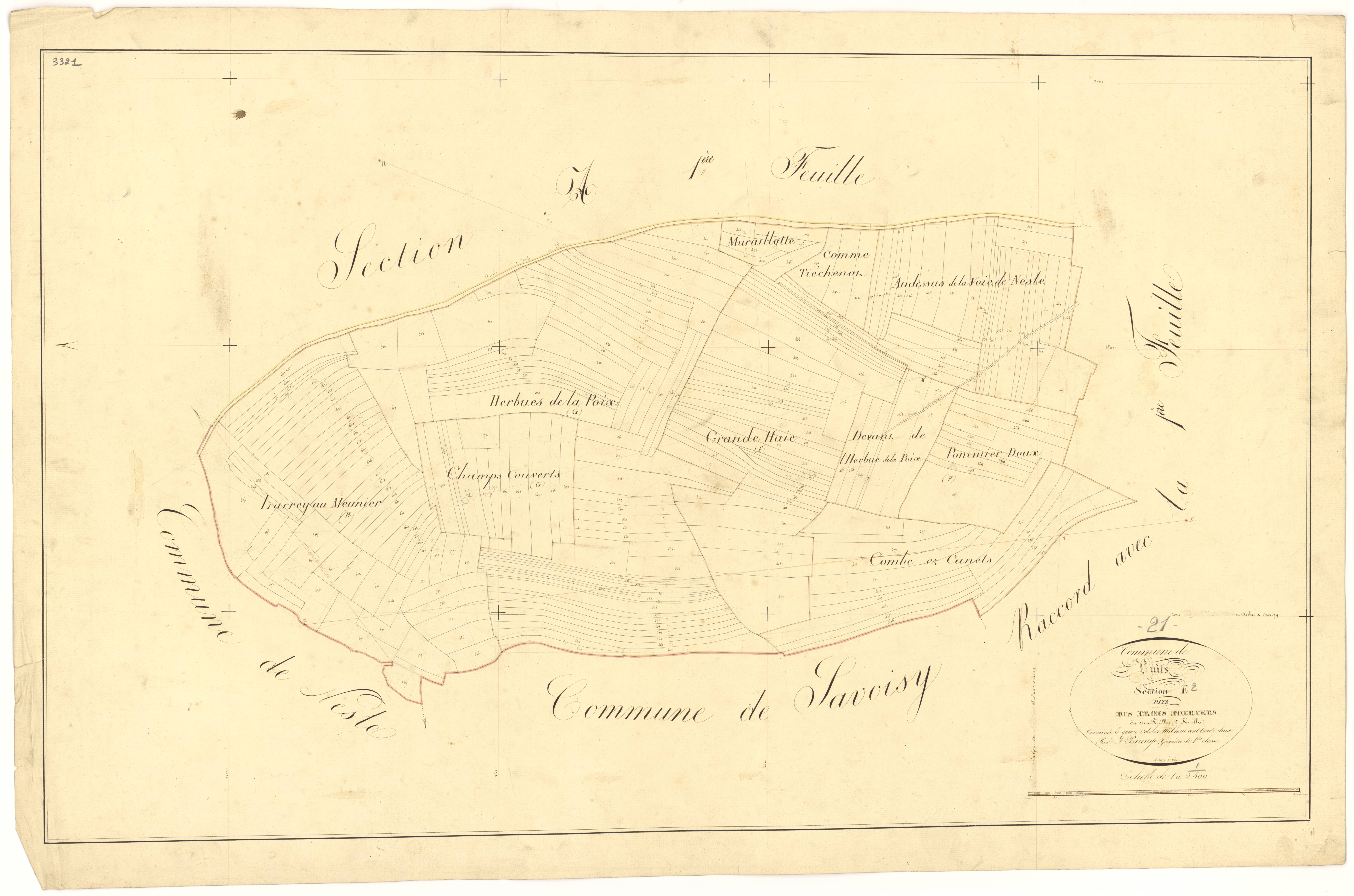 Puits - Section E2 - 3 P PLAN 511/10