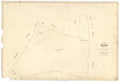 Puligny-Montrachet - Section E4 - 3 P PLAN 512/24