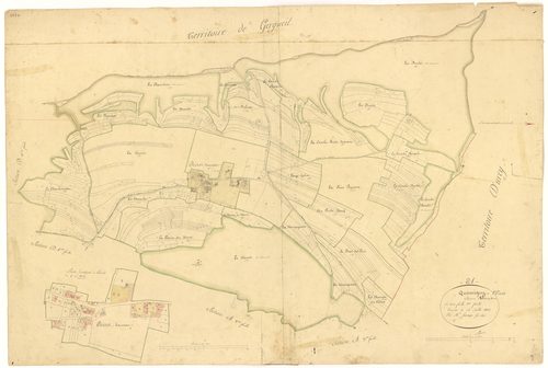 Quemigny-Poisot - Section A1 - 3 P PLAN 513/2