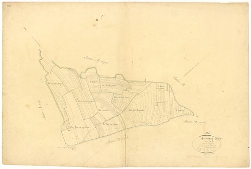 Quemigny-Poisot - Section A2 - 3 P PLAN 513/3