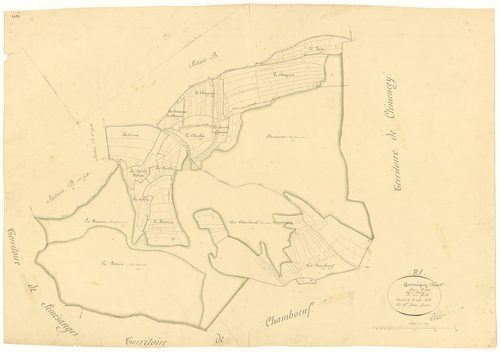 Quemigny-Poisot - Section C - 3 P PLAN 513/6