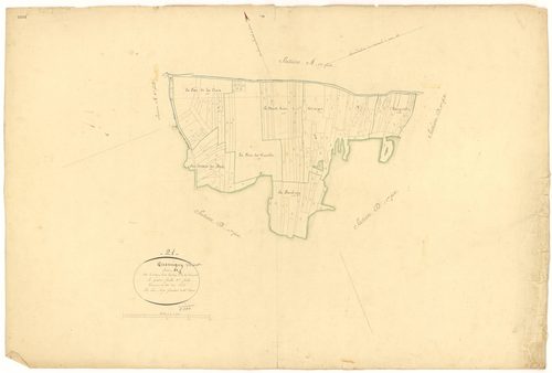 Quemigny-Poisot - Section D1 - 3 P PLAN 513/7