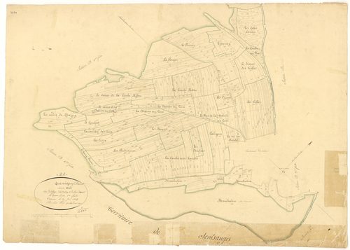 Quemigny-Poisot - Section D2 - 3 P PLAN 513/8