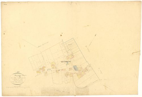 Quemigny-Poisot - Section D3 - 3 P PLAN 513/9