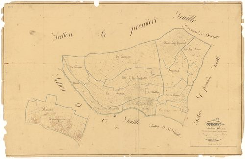 Quemigny-sur-Seine - Section B2 - 3 P PLAN 514/5