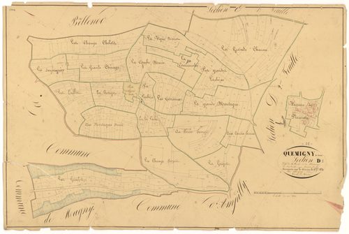 Quemigny-sur-Seine - Section D1 - 3 P PLAN 514/9