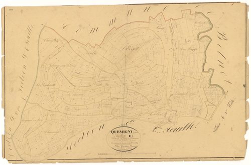 Quemigny-sur-Seine - Section E1 - 3 P PLAN 514/12