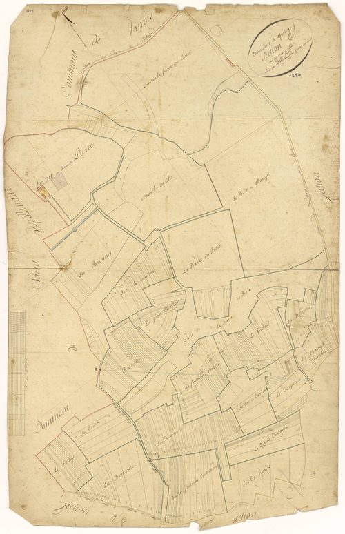 Quetigny - Section E - 3 P PLAN 515/7