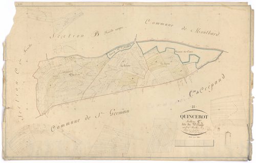 Quincerot - Section C1 - 3 P PLAN 516/4
