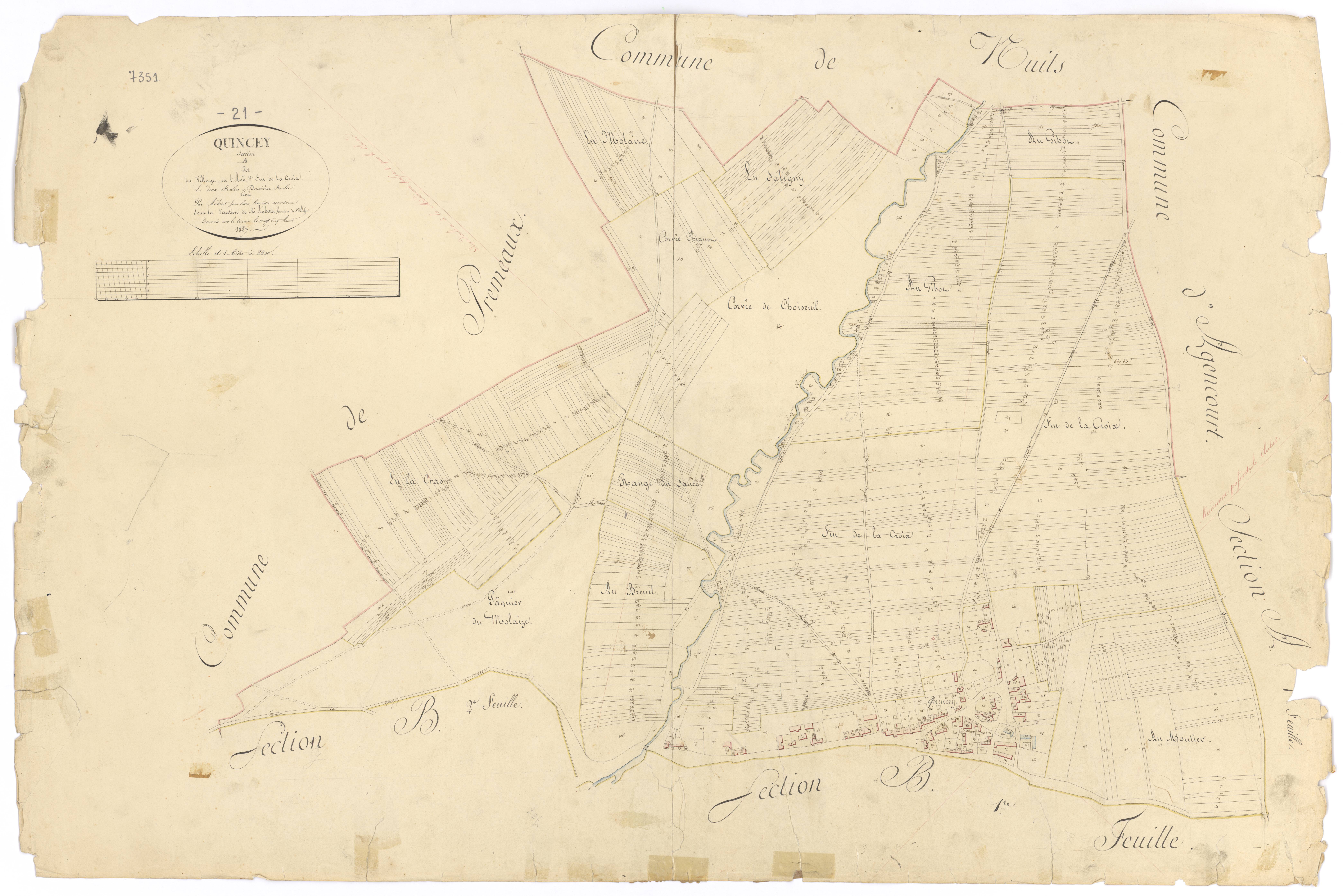 Quincey - Section A2 - 3 P PLAN 517/3