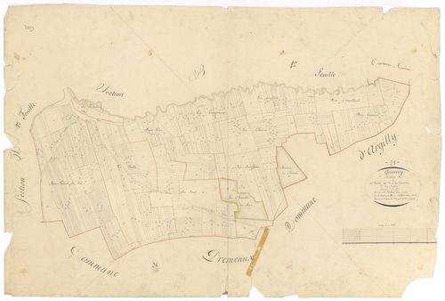 Quincey - Section B2 - 3 P PLAN 517/5