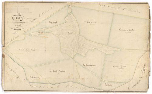 Quincy-le-Vicomte - Section A1 - 3 P PLAN 518/2
