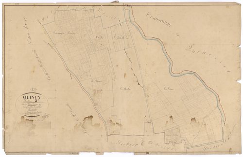 Quincy-le-Vicomte - Section B3 - 3 P PLAN 518/8
