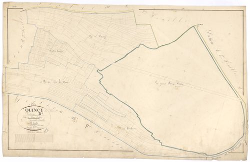 Quincy-le-Vicomte - Section B4 - 3 P PLAN 518/9