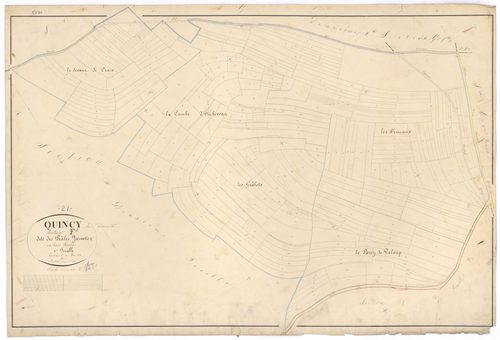 Quincy-le-Vicomte - Section F1 - 3 P PLAN 518/19